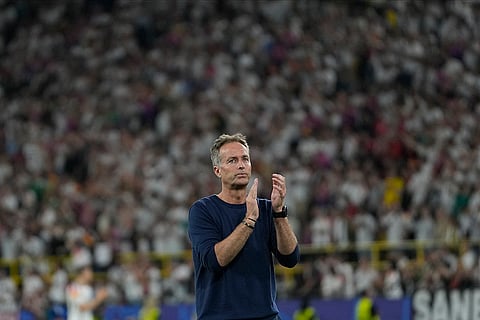 Denmark's head coach Kasper Hjulmand